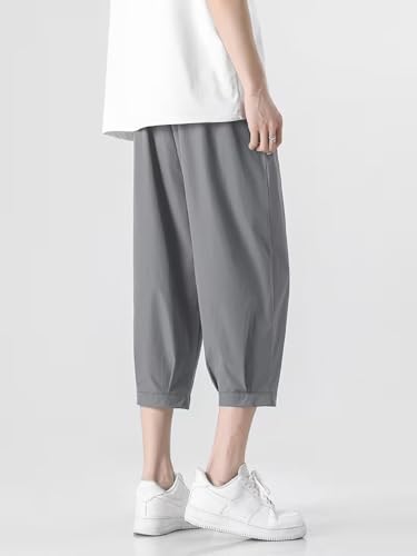 Image of Lymio Men Shorts || Three Quarter Pant for Men || 3 /4 Casual Cotton Shorts (Short-46-49)
