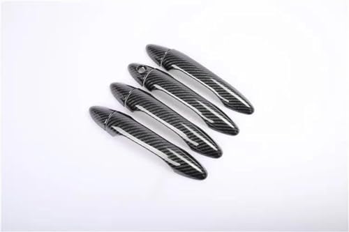 Cubierta para manija de coche Kia Optima K5 con protección antiarañazos Carbon A