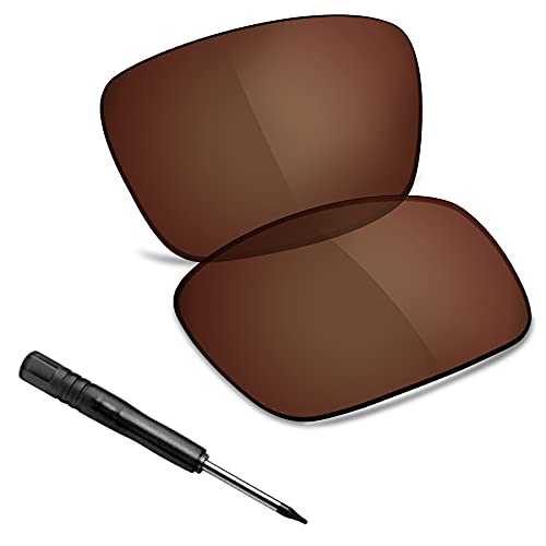 Image of Polarized Replacement Lenses for Oakley TwoFace OO9189 Sunglass - Earth Brown
