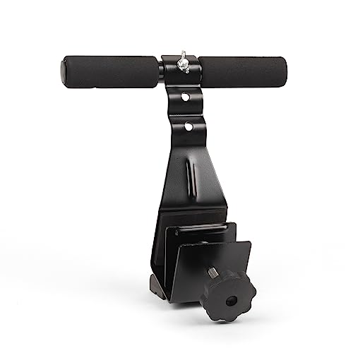 Phoenix Fitness RY848 Unisex Door Sit-Up Bar - Doorway Sports Crunch Bar for Abdominal Exercises Adjustable Levels and Padded Ankle Bar Black M