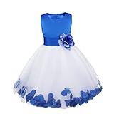 Abito bambina principessa vestito da cerimonia per damigella con bowknot floreale. Corpetto di raso, chiusura posteriore con zip nascosta e senza maniche.