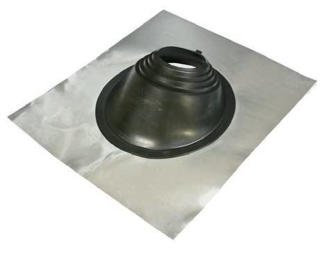 MASTER FLASH Penetración de techo flexible residencial para proteger contra la penetración de agua en componentes tales como tuberías chimeneas canales y mucho más Epdm No. 2 177-292mm