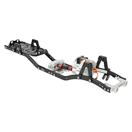 Rama podwozia RC Stop aluminium z przesuwaną skrzynią biegów do Axial SCX10 1/10 RC Crawler Rozstaw osi 313 mm