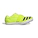 adidas Men's Jumpstar Track and Field, Lucid Lemon/Halo Silver/Halo Silver, 11