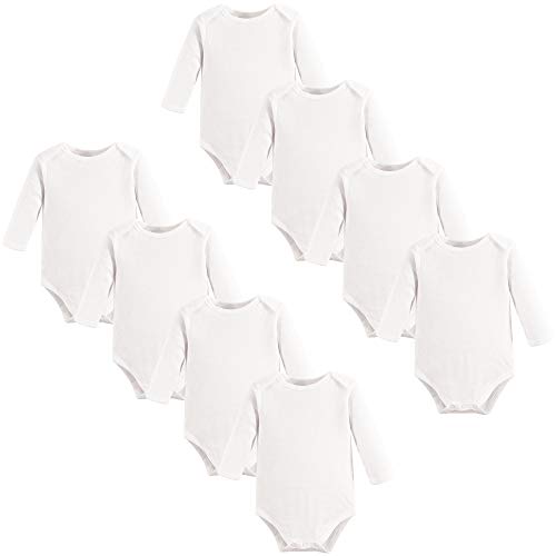 Image of Touched by Nature Unisex Baby Organic Cotton Long-Sleeve Bodysuits