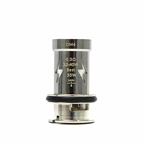 3 unids/pack VOO'POO TPP Bobina DM1 0.15ohm DM2 0.2ohm DM3 DM 4 0.3ohm para TPP Pod Tank/Drag 3/X Plus/Drag X S Pro Kit/Argus GT II (TPP-DM4 0.3ohm) Cover