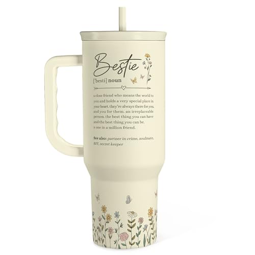 Bestie Tumbler 40oz Stainless Steel