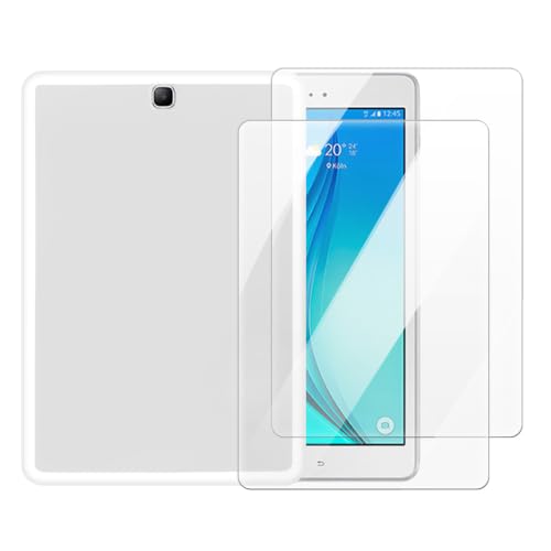 Funda Samsung Tab A 9.7 evita pantallas rotas con este cristal templado blanco