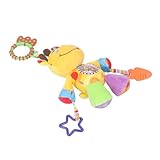 Nettoyage facile : le jouet hochet suspendu pour poussette a adopté une conception amovible pour un nettoyage et un entretien faciles, tout en maintenant l'hygiène et la durabilité.