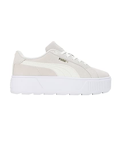 PUMA Puma Womens Karmen Sneaker, Vaporous Gray-Vaporous Gray, 4 UK
