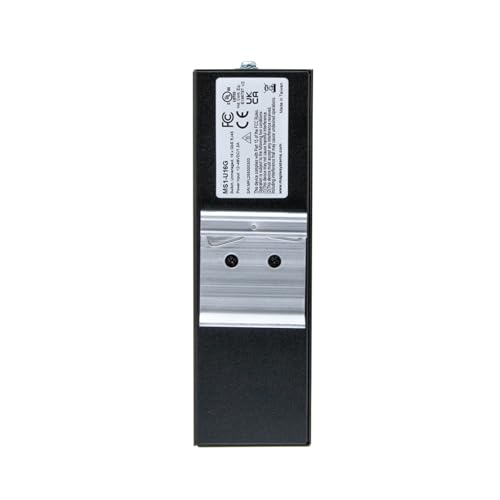 Image of MS1-U16G Industrial Ethernet Switch, 16-Port Gigabit, Metal Housing, DIN-Rail Mount, 1.97x6.43x4.72 inch, 1.94 lb, 12-48VDC