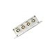 OdiySurveil(TM) UTP 4 Channel Passive Video Balun Transceiver for CCTV System