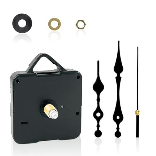 Zeeorymn Meccanismo Orologio da Parete, Set Completo di Lancette per