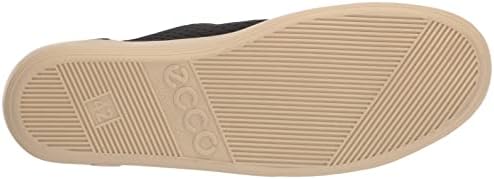 ECCO Women's Soft 2.0 Slip ON Loafer, Black Textile, 9-9.5 | Image 3