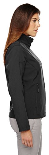Ladies' Cruise Two-Layer Fleece Bonded Soft Shell Jacket XS CARBON4
