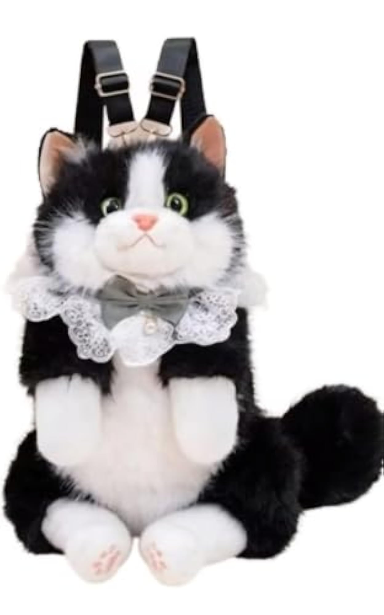 Cute Plush Cat Backpack for Kids & Adults