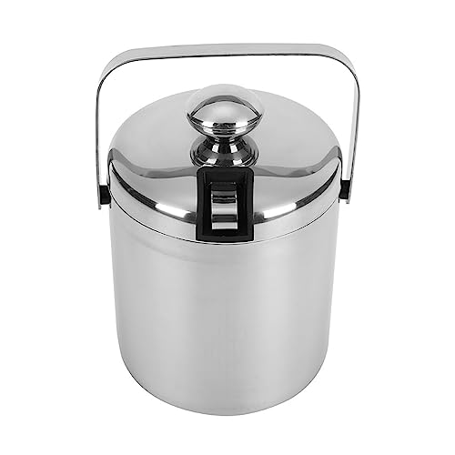 Seau à glace isotherme 1,2 L avec couvercle pour vos soirées barbecue et bar à la maison