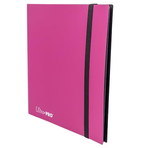 Image of Ultra Pro ULP16149 12 Pocket Eclipse Pro Binder Hot Pink