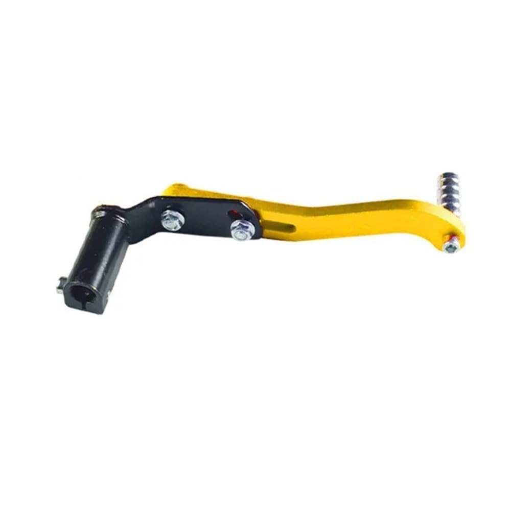 Etfildsbu Yellow Motorbike Gear Bar Lever Motorcycle Modification Accessories Gear Lever Universal Shift Aluminum Alloy