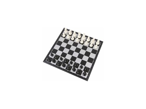 Échecs et Dames magnétiques 31x31 cm pliables pour toute la famille