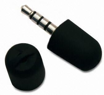 Rubber Black Exeze MM1 Mini Microphone for iPod nano, iPod classic, iPod touch, iPhone 3G and iPhone 3GS