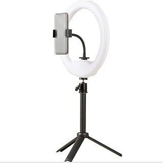 ROYAUX Ring Light LED Ring Light with Tripod Stand, RGB Color Ring Light for Makeup, Live Streaming, Video, Dimmable LED Circle Light Selfie Ring Light