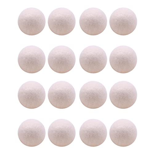 ISTOVO 16パック100%プレミアムウールドライヤーボールXL、ハンドメイド、環境に優しい、全の繊維柔軟剤