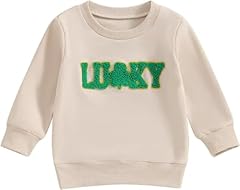 Beige Lucky Sweatshirts