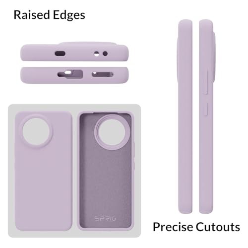 Image of SPRIG Compatible with Mi 14 Civi Premium SilkTone Back Cover Drop Tested Shock Proof Mobile Case for Men, Women, Boys and Girls with Camera Protection (Lilac)