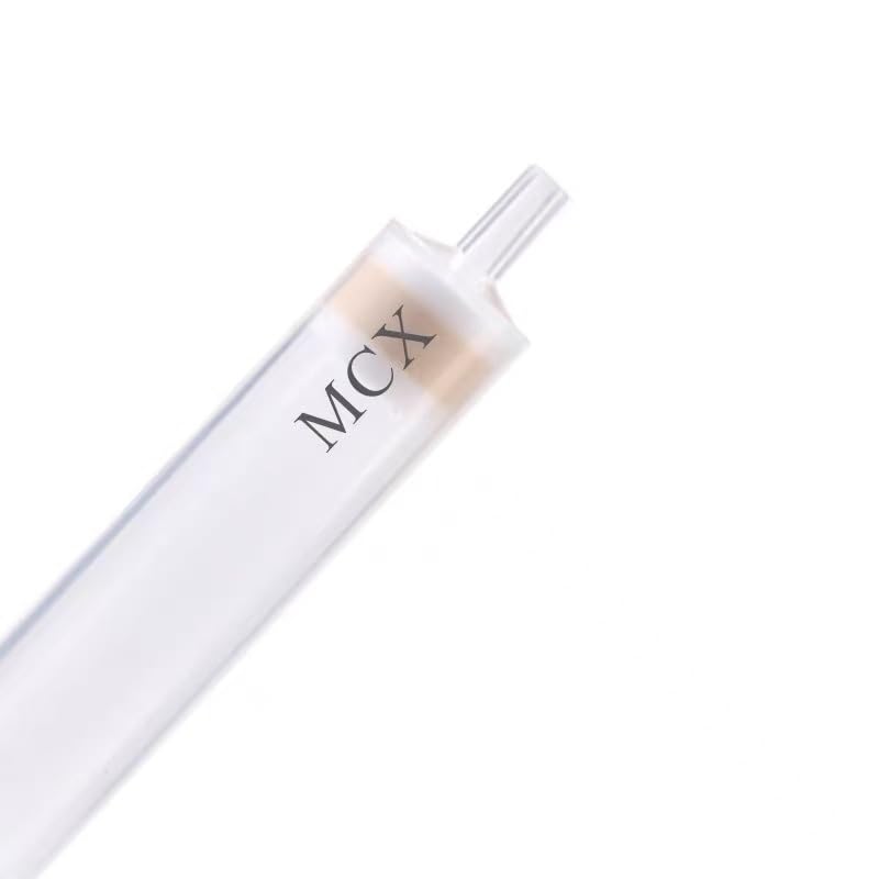 Columna SPE de intercambio catiónico mixto de extracción en fase sólida con cartucho MCX SPE, columna de cromatografía de relleno HPLC, 1, 3, 6, 12 ml, 20 unidades(1000mg 12ml 4 pieces)