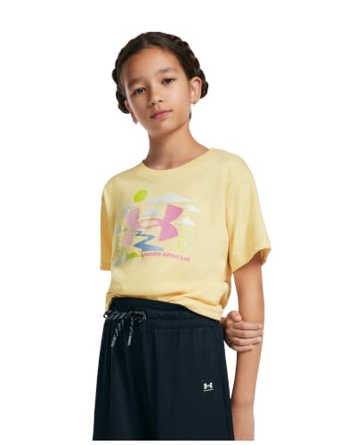 Image of Under Armour Girls' Short Sleeve Performance Graphic Tee, Outdoor Collection