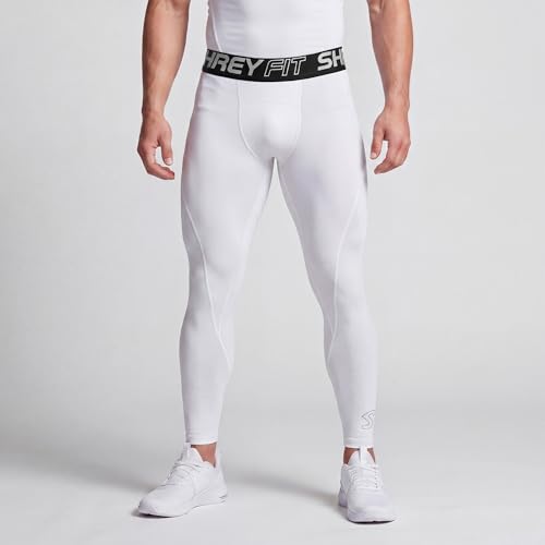 Image of SHREY Intense Compression Long Tights for Men's