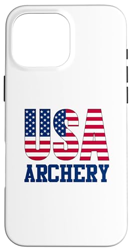 Archery Sports Fan American Flag �X�}�z�P�[�X iPhone 16 Pro Max �p