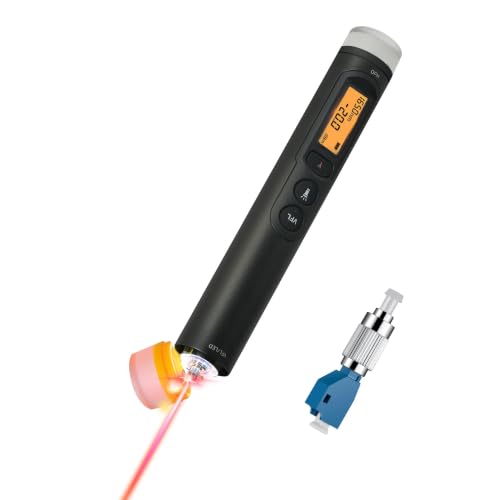 Image of TFN 3-in-1 Fiber Optic Tester 30KM Optical Power Meter Includes FC to LC