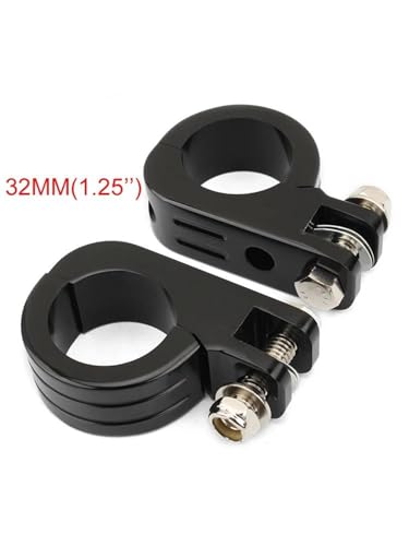 Barre de protection moteur pour moto Suzuki avec pinces repose-pieds 32 et 38 mm