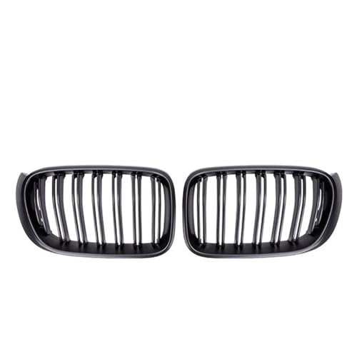 Grille calandre avant double ligne latte pare-chocs pour BMW X3 F25 X4 F26 2014-2017