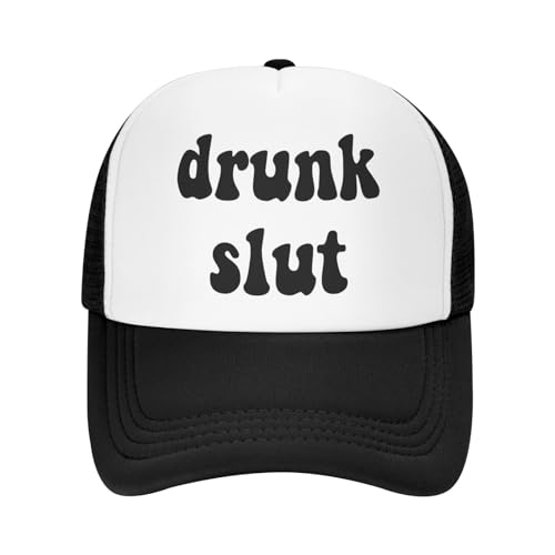 Image of You Find It Offensive? I Find It Funny Trucker Hats for Women Black Men Retro Trucker Black Hats for Men