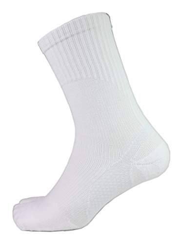 Unisex Arch Support Flip Flop Socks, 3 Pairs with Toe Tabi3