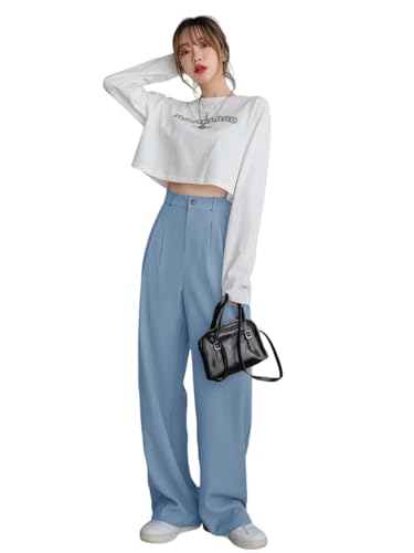 Image of KOTTY Womens Solid Quick Dry Provincial Blue Pant