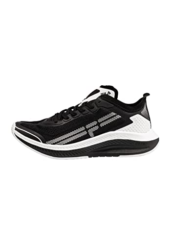 Fila Wavelet PRO Wmn, Scarpe da Corsa Donna, Nero Bianco, 38 EU