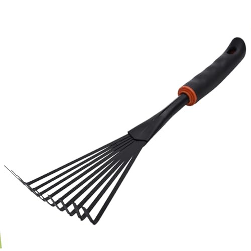 Gardening Hand Rake for Leaves, Weeds and Soil - Image 3