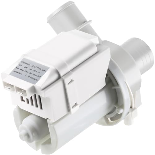DP040-012 4681EA1007A Drain Pump (OEM) Compatible with LG Washer Kenmore GE Washer Replace 5859EA1004F 5859EA1004P 5859EA1004G WH23X10020 Fits for WT1101CW WT1201CV WT1201CW WT4870CW