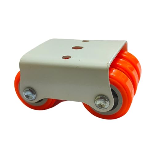 Image of Shahn 4 x 6 - Wheels for Heavy Furniture - Caster Wheel Set for Trolley - Heavy Duty Wheels with Low Friction Bearing, Noise Reduction - Supports Up to 300kg