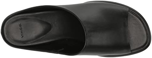 Vince Womens Ezzy Slide Sandal Black Leather 6.5 M | Image 4