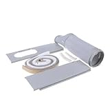 #US Replace Parts OEM Air Conditioner Duct Kit for LG LP1214GXR LP1215GXR LP1218GXR TWC101ZAMK0 (evaq-140525-06650)