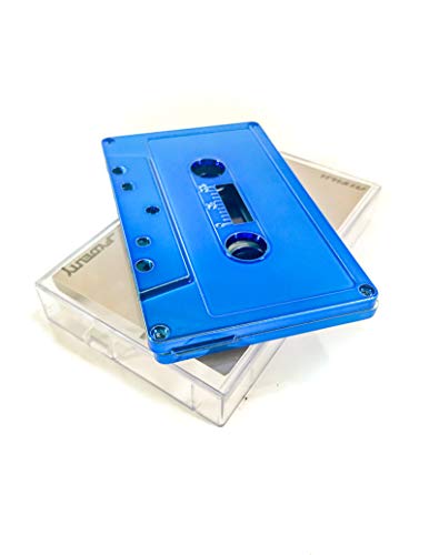 Fydelity Blank Cassette Mixed Tape C-60 Audio 60-Min 10 Pack: Blue Steel Chrome