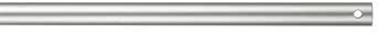Monte Carlo Fans DR72SN Monte Carlo Fans-Accessory-Ceiling Fan Downrod for Monte Carlo Brand Fans, Down Rod Length: 72 Inch, Finish Color: Satin Nickel