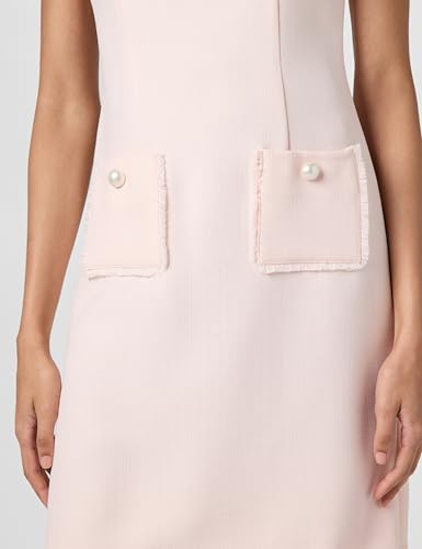 Image of Karl Lagerfeld Womens Tweed Shift Dress with Pockets