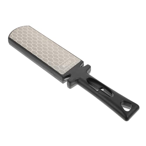 VALICLUD Afilador de y Tijeras de Cocina Doble Cara Afilado Rápido y Seguro Accesorio Doméstico Versátil para Herramientas y Utensilios el Hogar