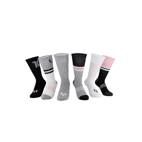 Mens Lifestyle Crew Socks, 6-pack, Soft & Stretchy, Comfortable3